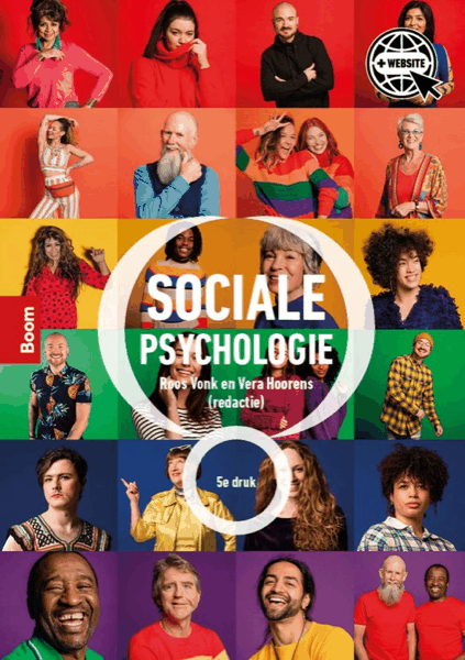 Cover of Sociale psychologie, edited by Roos Vonk and Vera Hoorens